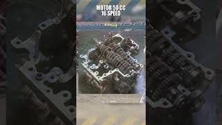 motor 2 tak 50cc V3 dengan 16 speed suzuki RP 68 suzuki shorts [upl. by Lamee]