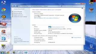 Enable Aero on Windows 7 Starter or Home Basic [upl. by Nnylyar]