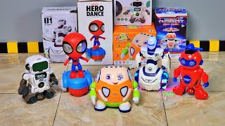 Unboxing Robot Spiderman Robot Hero Dance Robot Joget Robot Warrior Rotating Dance Robot [upl. by Kit255]