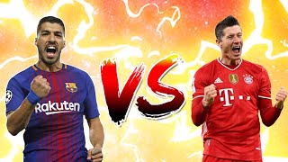 Settling Football Debates  SUAREZ VS LEWANDOWSKI [upl. by Dalury]