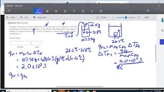 CHM 2045 Practice Test 3 Q 14 [upl. by Asa156]