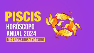 PISCIS ♓ PREDICCIONES PARA EL 2024 Horóscopo Anual [upl. by Eaver434]