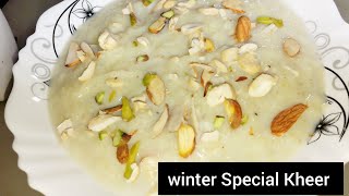 Sweet Potato Kheer  Winter Special Kheer Recipe ❤️  Shakarkandi Ki Kheer sweetrecipe [upl. by Halliday]