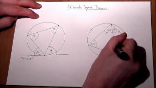 GCSE Maths Circle Geometry A complete guide to circle theorems [upl. by Ahsinot621]