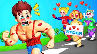 Paw Patrol The Mighty Movie 44 ►Why Ryder SpiderMan Escape From Skye amp Everest What is Going On [upl. by Pelagi]