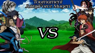 Tournament Jump Force Mugen  4v4 [upl. by Persis]