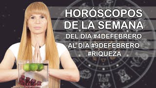 Horoscoipos de la Semana del dia 4deFebrero al dia 11deFebrero [upl. by Nehtanoj]