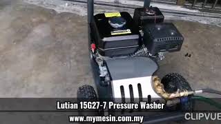 Mymesin Lutian LT25G77 Engine High Pressure Cleaner [upl. by Atimad243]