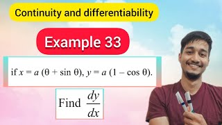 Continuity and differentiability example 33  Example 33 chapter 5 class 12 [upl. by Aiceila796]