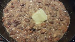 Refried Beans Using Our Home Canned Beans jumpstartjanuary canuary jaritupjanuary food wotd [upl. by Bitthia]