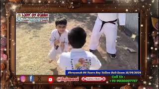 Shreyansh 6 years boy won Yellow Beltschooltaekwondokarategoldmedal trendingviralvideolojmaoi [upl. by Nnad276]