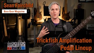 Trickfish Pedals Review  Sean Fairchild for Bass Gear Magazine [upl. by Notsgnal]