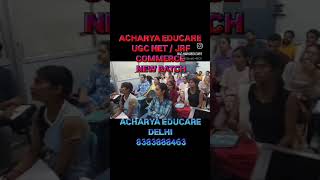 UGC NET Commerce Preparation  Acharya Educare  Crack NET Commerce with Expert Coaching [upl. by Anrapa]