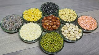 Different Types of Indian Lentils [upl. by Creighton]