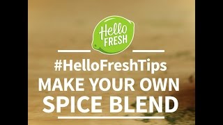 HelloFreshTips  How to make your own spice blend [upl. by Straub733]