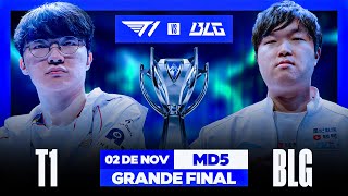 T1 x BLG  CoStream Worlds 2024  Grande Final  Ilha das Lendas [upl. by Greyson]