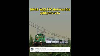 SM42633 Z IC Hetman Dla Filipmkx1o shorts train pkp trainspotting kolej [upl. by Ardnalak553]