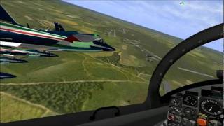 IL2 Frecce Tricolori Virtual [upl. by Atalee]