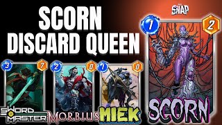 Marvel Snap DISCARD JUST GOT EVEN BETTER Scorn Discard [upl. by Jacenta]