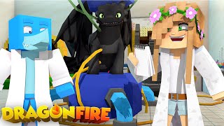 STARTING OUR DRAGON SCIENCE LAB  Minecraft DragonFire  Little Kelly 18 [upl. by Asiral191]