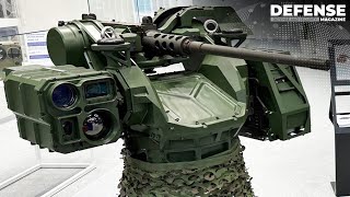 MSPO Kielce 2023 Turra 30 remotecontrolled turret Gladius weapon station [upl. by Eimmas]