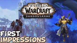 WoW Shadowlands First Impressions quotIs It Worth Playingquot [upl. by Halfdan]