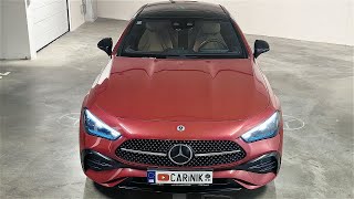 MercedesBenz CLE Coupe  DIGITAL LIGHT LED review Night test drive  Ambient light  Light show [upl. by Gilmer]