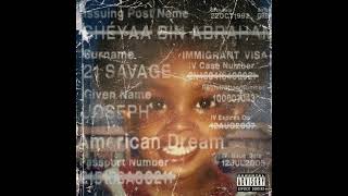 21 Savage  All Of Me amp American Dream Alternate  Extended Intro  american dream [upl. by Nohsid]