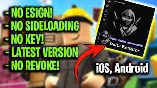 Delta Executor for Roblox iOS NO Key Roblox Script Executor Mobile Download Tutorial Latest Version [upl. by Noislla]