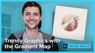 Learning to use the Gradient Map Effect  Adobe Photoshop Tutorial [upl. by Ainsley]