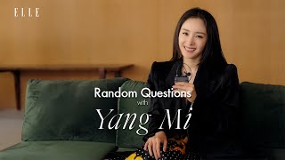 Yang Mi On The Best Compliment Shes Received and Guilty Pleasure  Random Questions [upl. by Ykceb408]