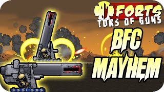 Surprise BFC Cannon amp Mini Gun BFC Forts Multiplayer Gameplay [upl. by Ative]