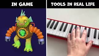 My Singing Monsters Real Life Voiceovers amp Instruments [upl. by Lynnet]