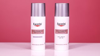 Eucerin Even Pigment Perfector Day amp Night Creams  Reviewed [upl. by Annatnas193]