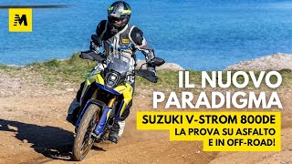 Suzuki VStrom 800DE TEST il nuovo paradigma La prova su strada e in offroad [upl. by Sela]