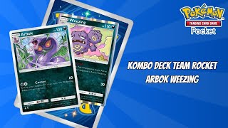 Deck Arbok Weezing Kombinasi Pokemon Team Rocket  Pokemon TCG Pocket [upl. by Obla684]