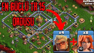 BB 15 EN GÜÇLÜ ORDU  CLASH OF CLANS [upl. by Barker]