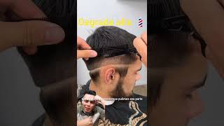 Degrade alto 😱💈 barber barberias barbershop barberia barbera haircut barbero tutorial [upl. by Bradlee]