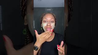 face mask before 7hr flight skincareroutine facemask clearskin shorts [upl. by Grieve]