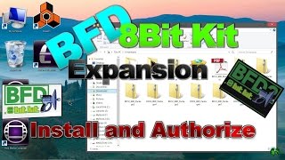 BFD 8 Bit Kit  Install and Authorize [upl. by Hinson]