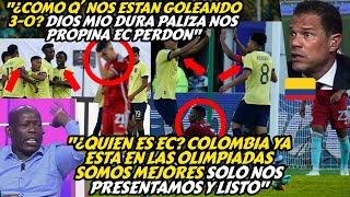 ASÍ SE BURLABA COLOMBIA Y MINIMIZABA A ECUADOR ANTES DL 3X0 EN EL PREOLIMPICO 2024 [upl. by Namien]