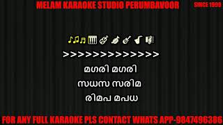 Ithiri naanam pennin kavilinu karaoke with lyrics malayalam [upl. by Siffre465]