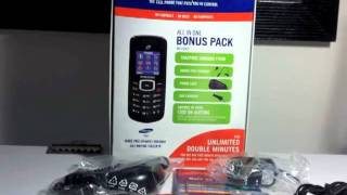 Samsung T105g TracFone Review [upl. by Ahoufe]