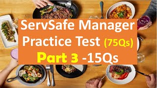 ServSafe Manager Practice Test  Part 3  Servsafe manager 7th  Servsafe manager study guidle [upl. by Nytsud]