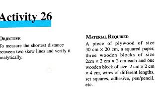 12th Class Maths Lab Manual ActivityNCERTCBSE Board PracticalActivity26Solution [upl. by Bernardo]