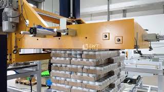 High speed palletization system for Euro pallet [upl. by Olin848]