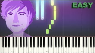 Perfect  Ed Sheeran  EASY Piano Tutorial [upl. by Eylk]