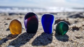 Seaham Seaglass Multi SUCCESS AMAZING Sea Glass from the Durham Coastline [upl. by Polak195]