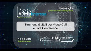 lavoroagile Strumenti digitali per Video Call e Live Conference [upl. by Enaamuj]