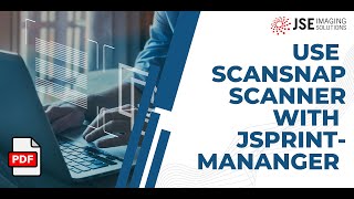 Web Based Scanning with ScanSnap Scanner SnapTwain and JSPrintManager [upl. by Llednar]